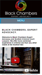 Mobile Screenshot of blackchambers.co.uk