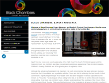 Tablet Screenshot of blackchambers.co.uk